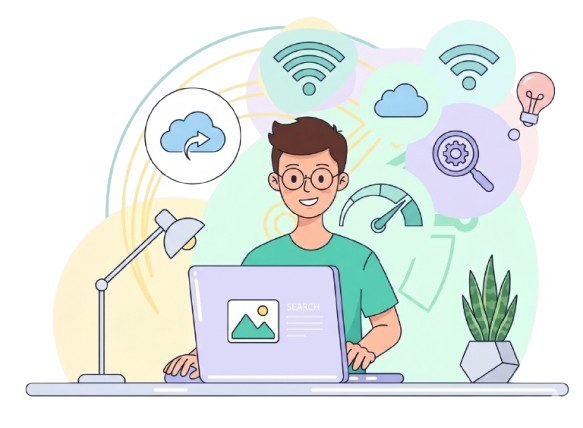 woman on laptop